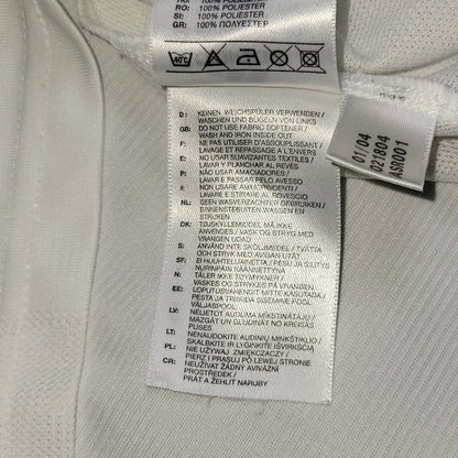 Zidane Real Madrid 2003 2004 UEFA Soccer Jersey Shirt L SKU# 021804 Adidas