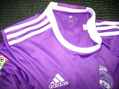 Asensio Real Madrid 2016 2017 Purple Long Sleeve Jersey Shirt Trikot - foreversoccerjerseys