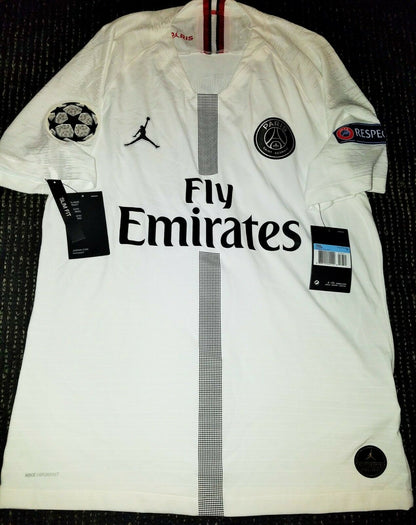 Cavani Psg Paris Saint Germain JORDAN VAPORKNIT PLAYER ISSUE 2018 2019 Jersey M BNWT! - foreversoccerjerseys