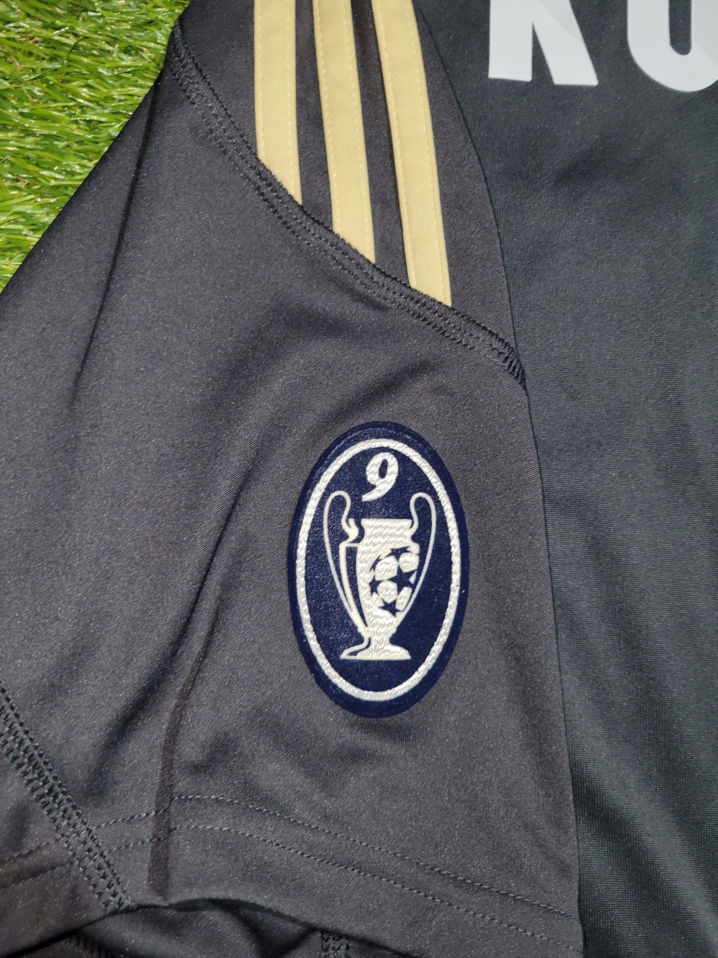 Cristiano Ronaldo Real Madrid 2009 2010 DEBUT SEASON Soccer Third Jersey Shirt BNWT L SKU# E84329 Adidas