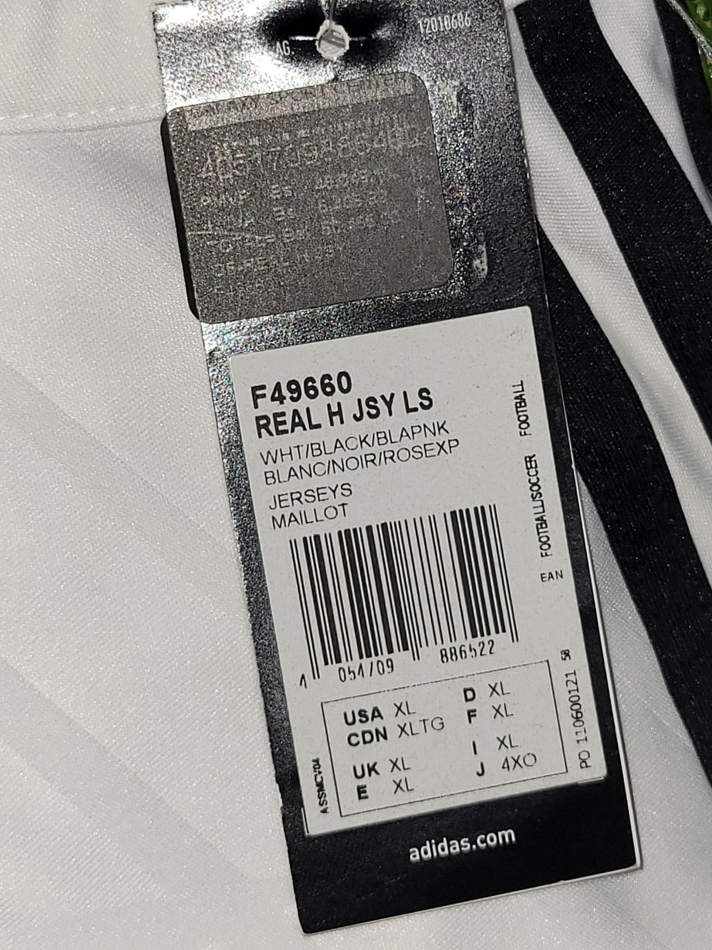 Cristiano Ronaldo Real Madrid 2014 2015 Long Sleeve UEFA Jersey Shirt BNWT XL SKU# F49660 Adidas