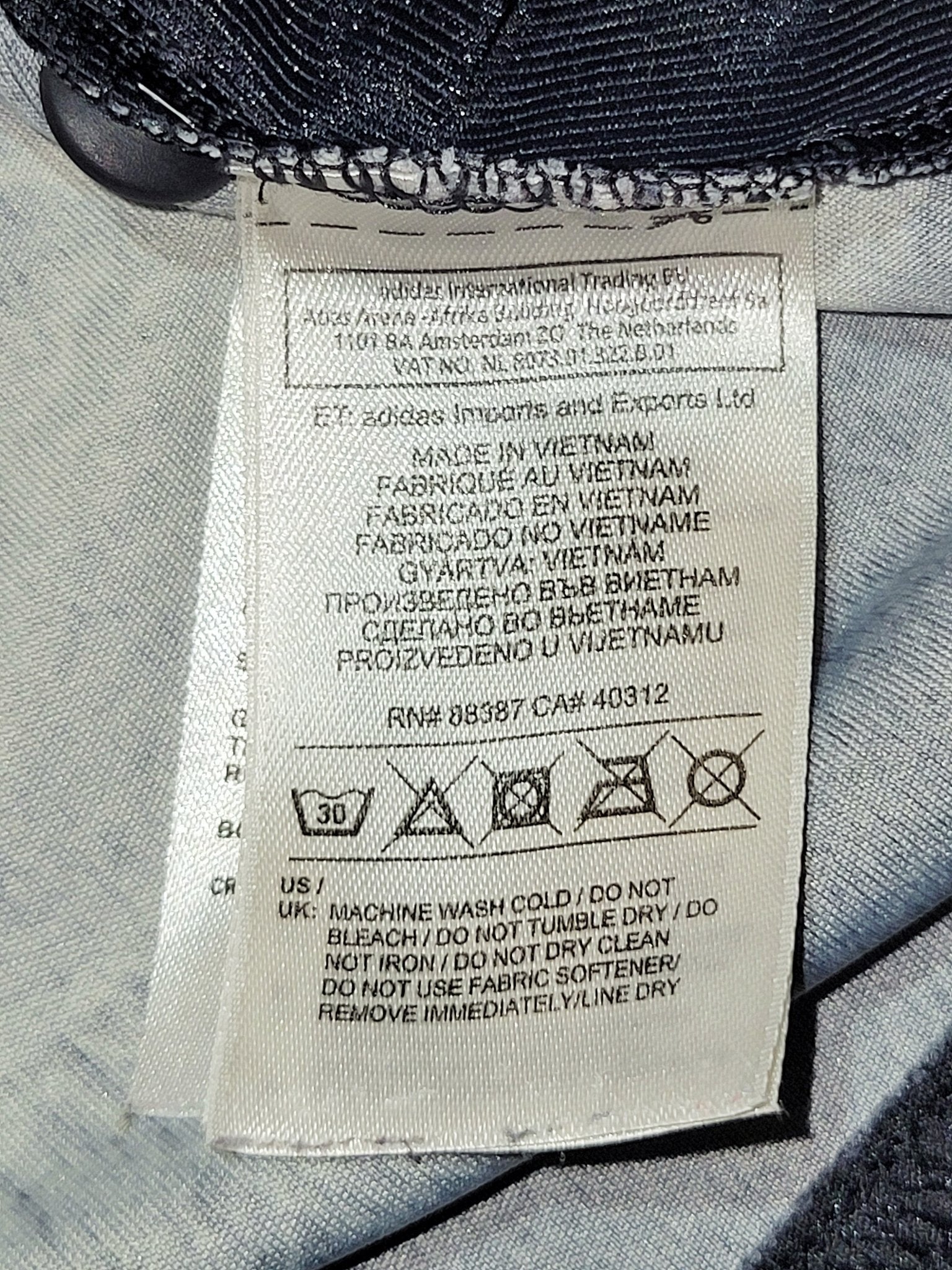 Cristiano Ronaldo Real Madrid 2014 2015 Yamamoto Dragon Y-3 UEFA Third Soccer Jersey Shirt L SKU# F49264 Adidas