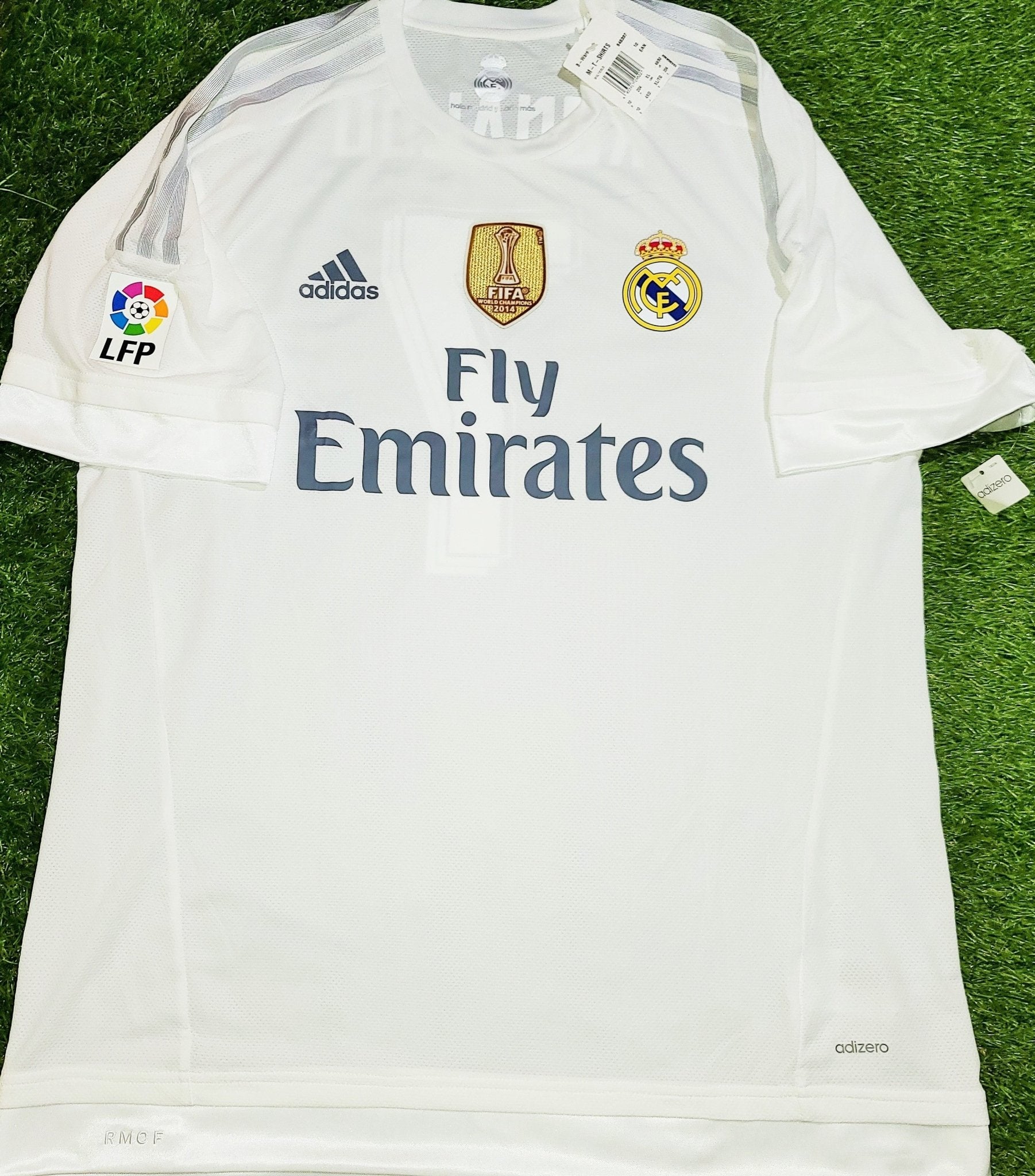 Cristiano Ronaldo Real Madrid 2015 2016 ADIZERO Player Issue Jersey Camiseta Shirt XL BNWT SKU# S12654 foreversoccerjerseys