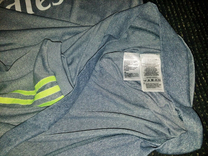 Cristiano Ronaldo Real Madrid 2015 2016 Gray Long Sleeve Jersey Camiseta Shirt XL - foreversoccerjerseys