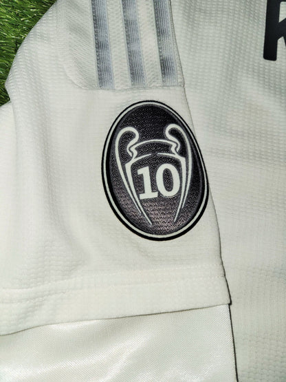 Cristiano Ronaldo Real Madrid 2015 2016 UEFA Home Jersey Camiseta Shirt L SKU# AK2496 foreversoccerjerseys