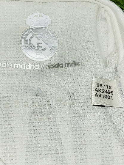 Cristiano Ronaldo Real Madrid 2015 2016 UEFA Home Soccer Jersey Shirt XL SKU# AK2496 Adidas