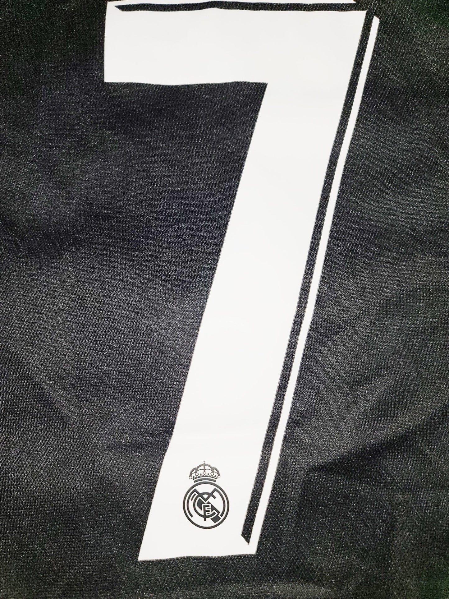 Cristiano Ronaldo Real Madrid 2017 2018 Black Jersey Shirt Maglia L SKU# BR3543 foreversoccerjerseys