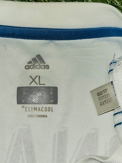 Cristiano Ronaldo Real Madrid 2017 2018 LAST GAME UEFA FINAL Long Sleeve Soccer Jersey Shirt XL SKU# B31106 Adidas