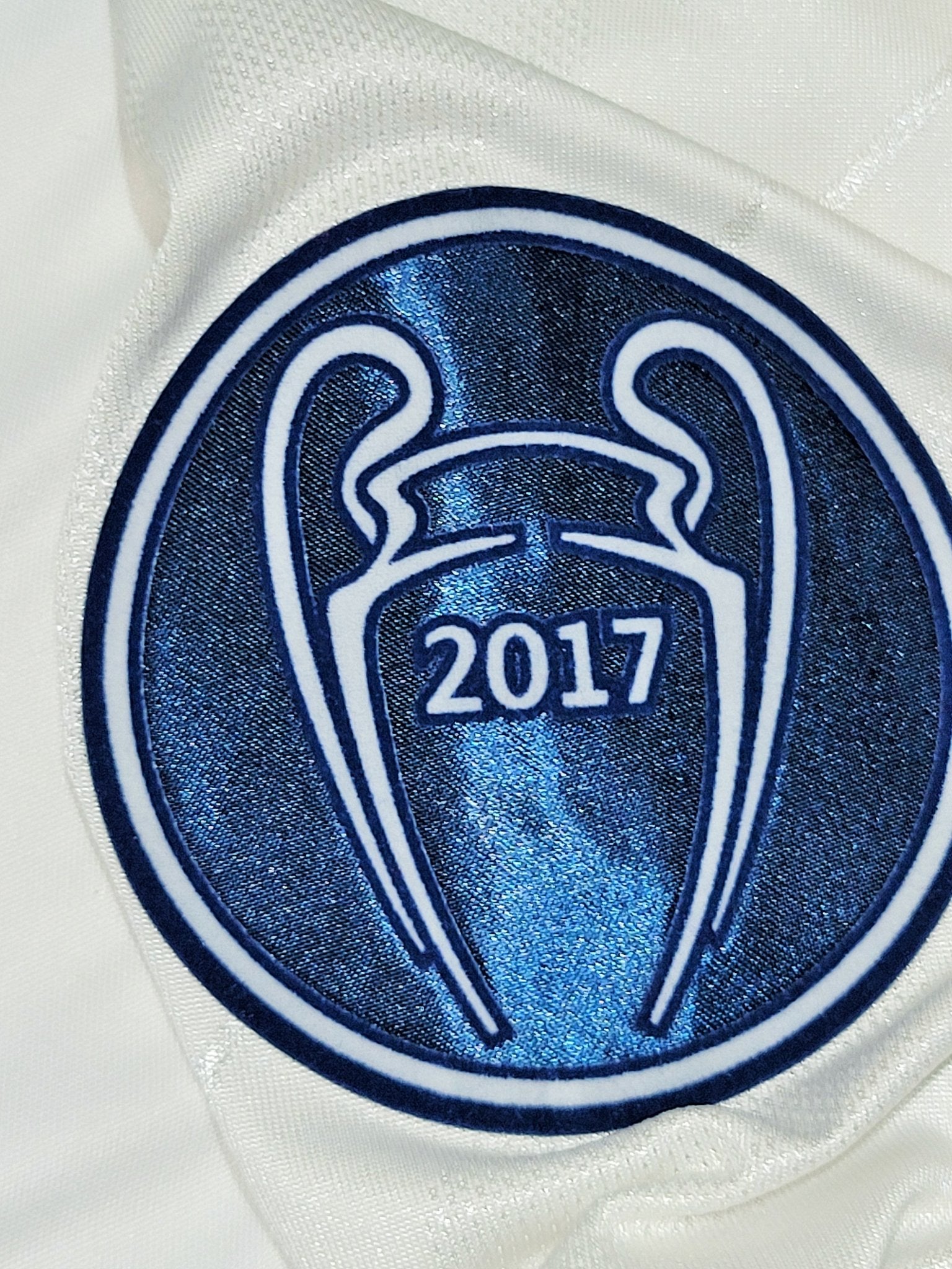 Cristiano Ronaldo Real Madrid 2017 2018 LAST GAME UEFA FINAL Long Sleeve Soccer Jersey Shirt XL SKU# B31106 Adidas