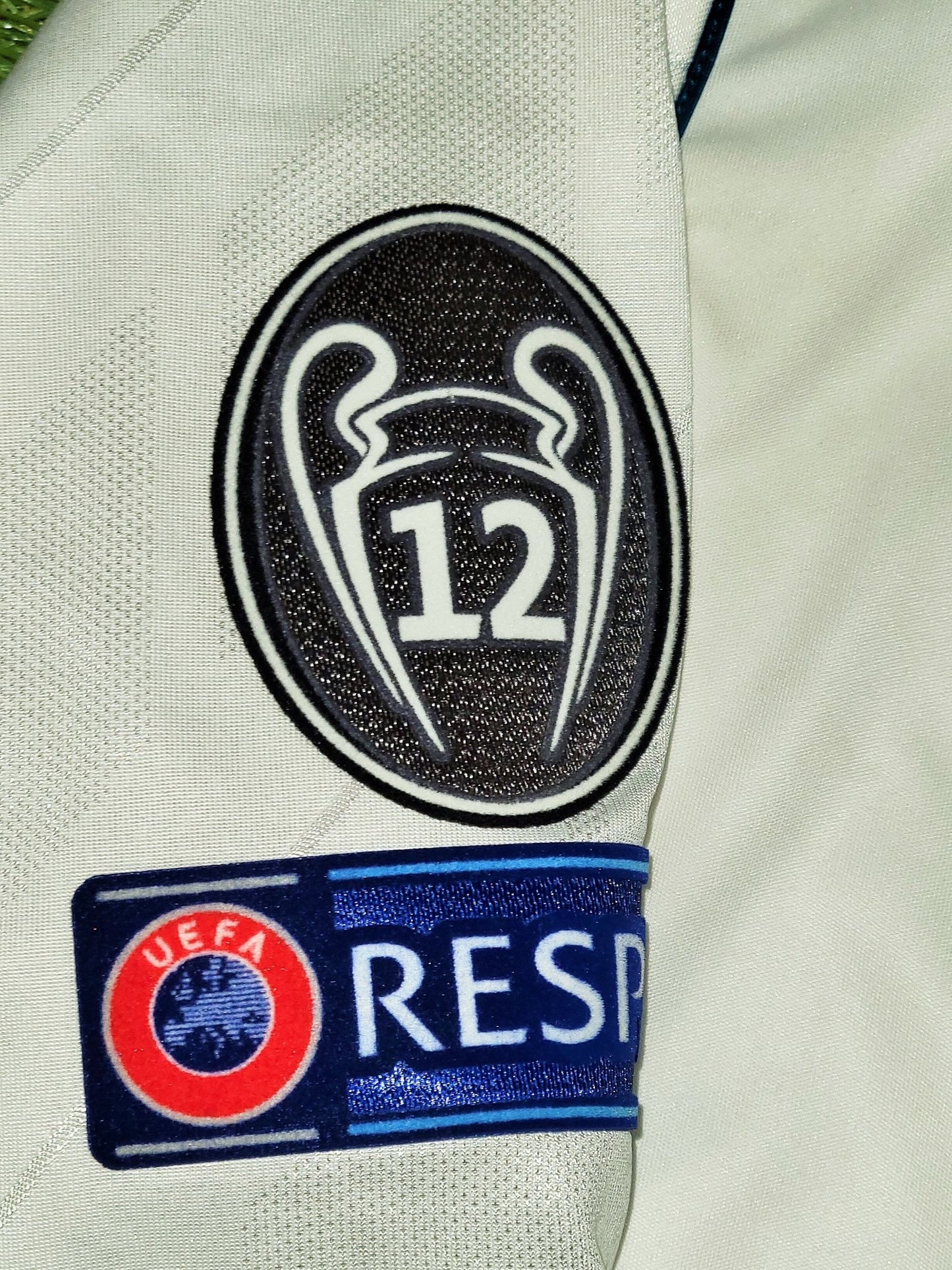 Cristiano Ronaldo Real Madrid 2017 2018 LAST GAME UEFA FINAL Long Sleeve Soccer Jersey Shirt XL SKU# B31106 Adidas