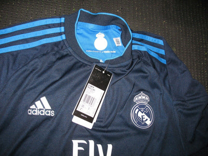 Cristiano Ronaldo Real Madrid Navy 2015 2016 Jersey Camiseta Shirt Size L BNWT!! - foreversoccerjerseys