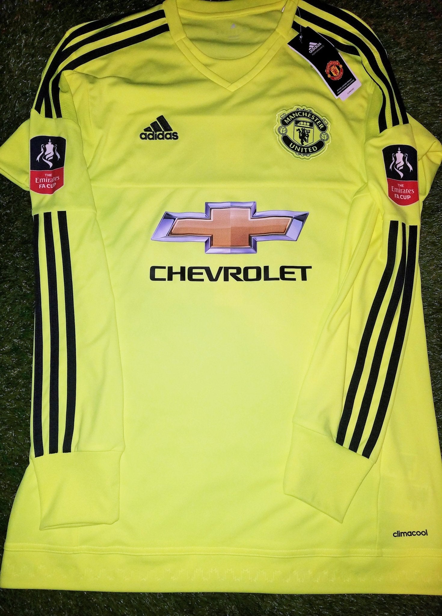 De Gea Manchester United 2015 2016 Jersey Shirt M BNWT SKU# AC1465 foreversoccerjerseys