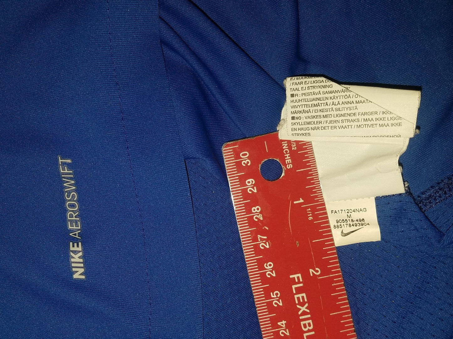 Fabregas Chelsea 2017 - 2018 Home UEFA AEROSWIFT PLAYER ISSUE Jersey Shirt Camiseta SKU# 905518-496 M foreversoccerjerseys