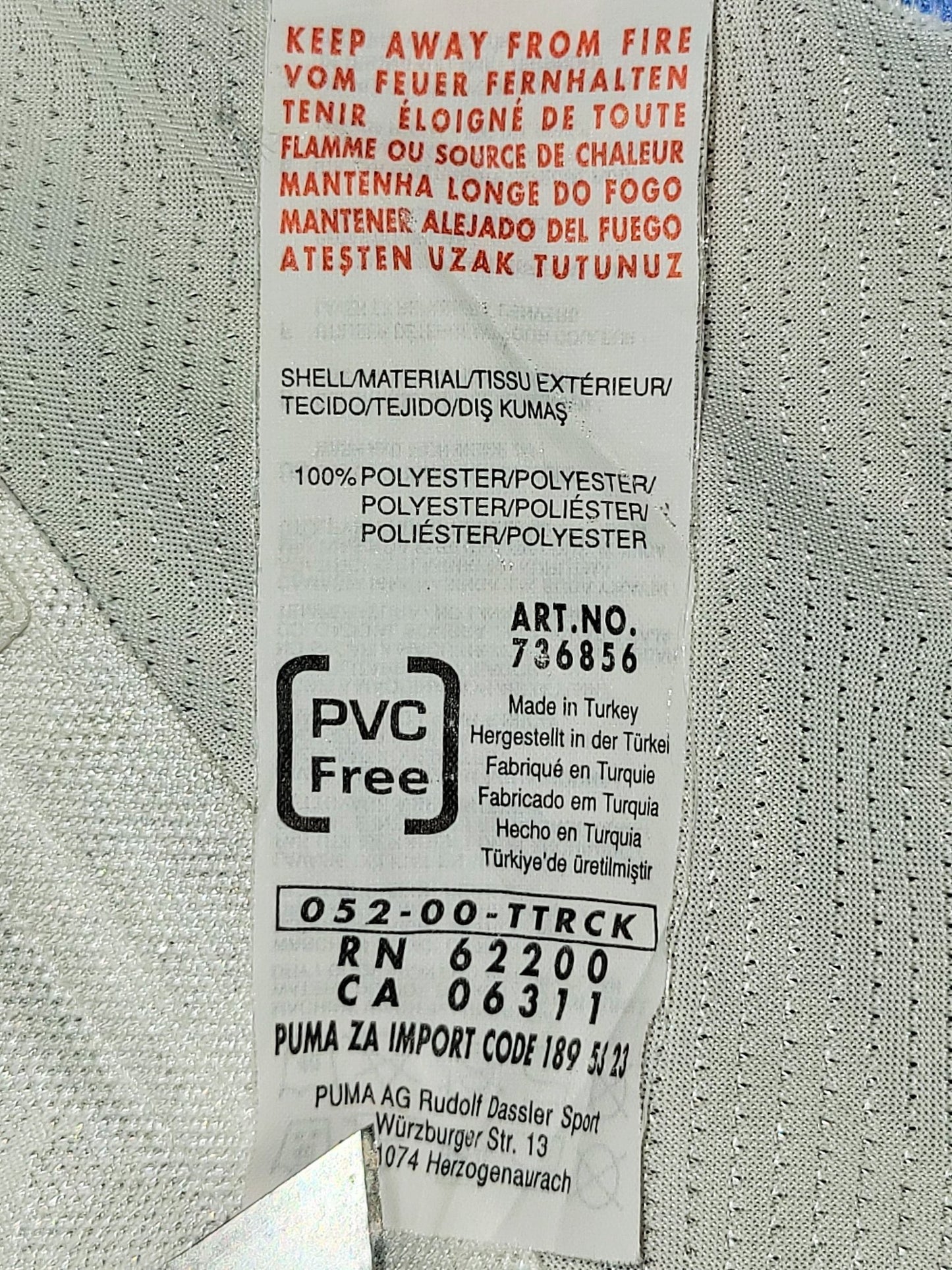 Forlan Uruguay Puma 2010 WORLD CUP Away Soccer Jersey M Puma