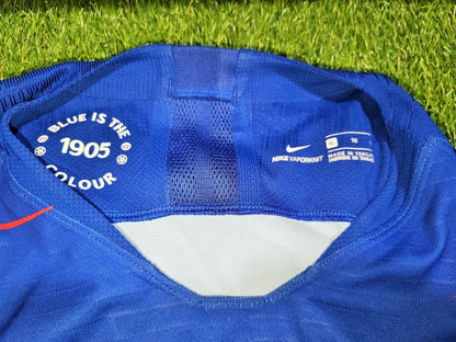 Hazard Chelsea 2018 - 2019 Home UEFA AEROSWIFT PLAYER ISSUE Jersey Shirt Camiseta XL SKU# 918922- 496 foreversoccerjerseys