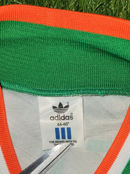 Keane Ireland Umbro 1994 WORLD CUP Away White Umbro Jersey Shirt Trikot L foreversoccerjerseys