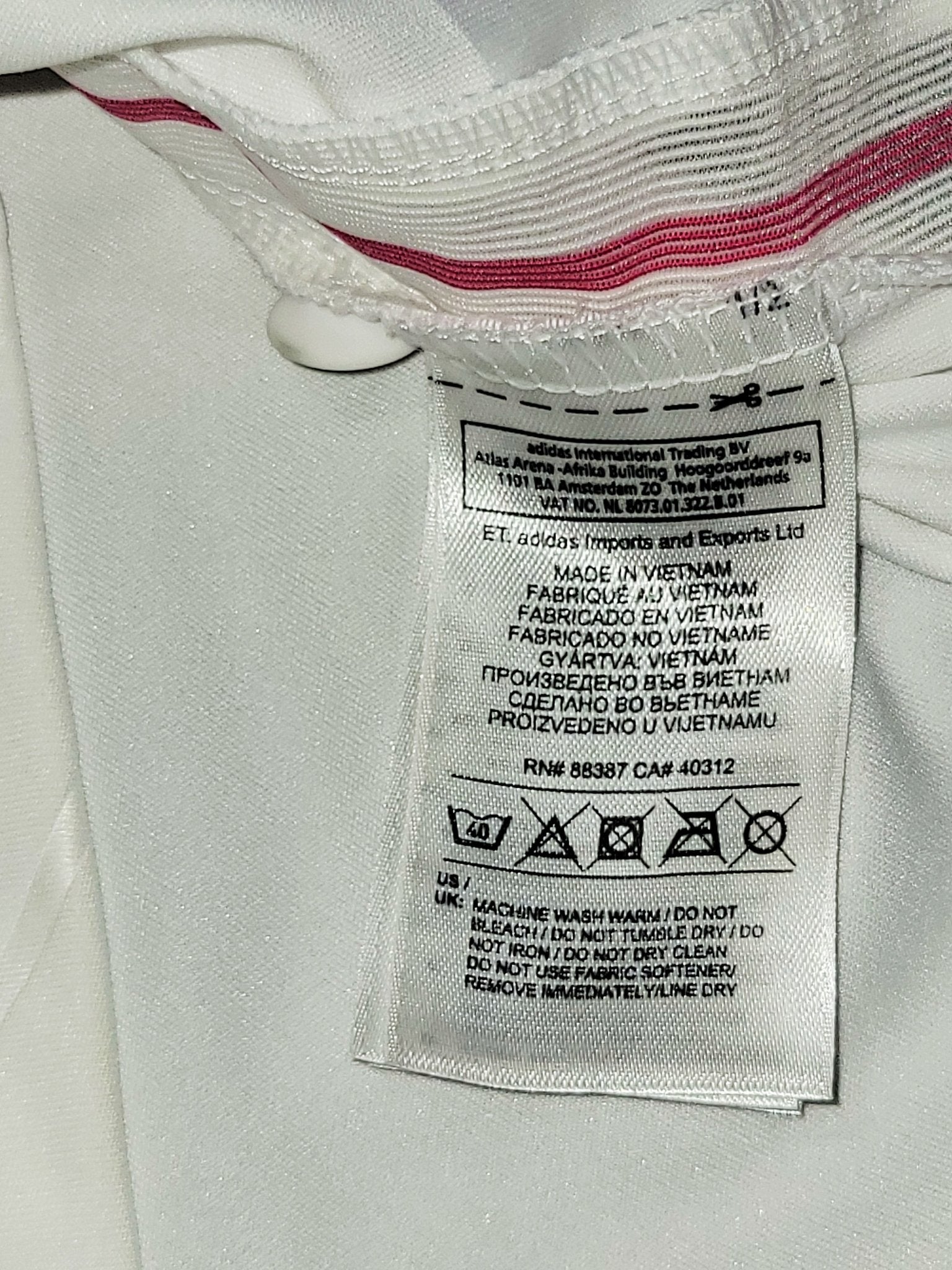 Kroos Real Madrid 2014 2015 DEBUT UEFA Soccer Jersey Shirt M SKU# M38202 Adidas