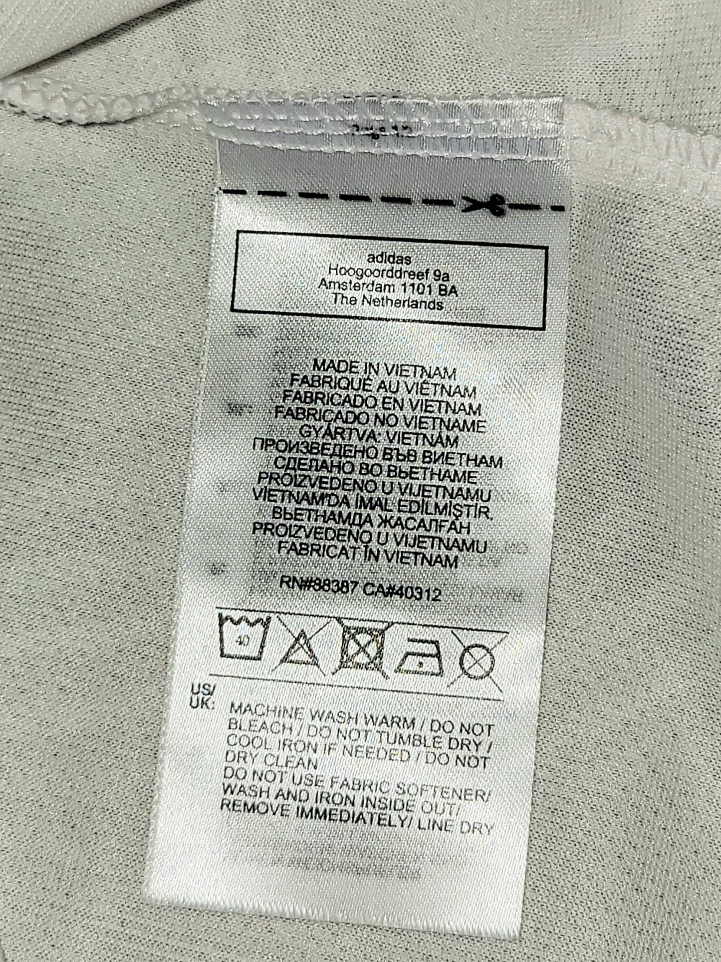 Kroos Real Madrid 2021 2022 UEFA FINAL Home Soccer Jersey Shirt XL SKU# GQ1359 Adidas