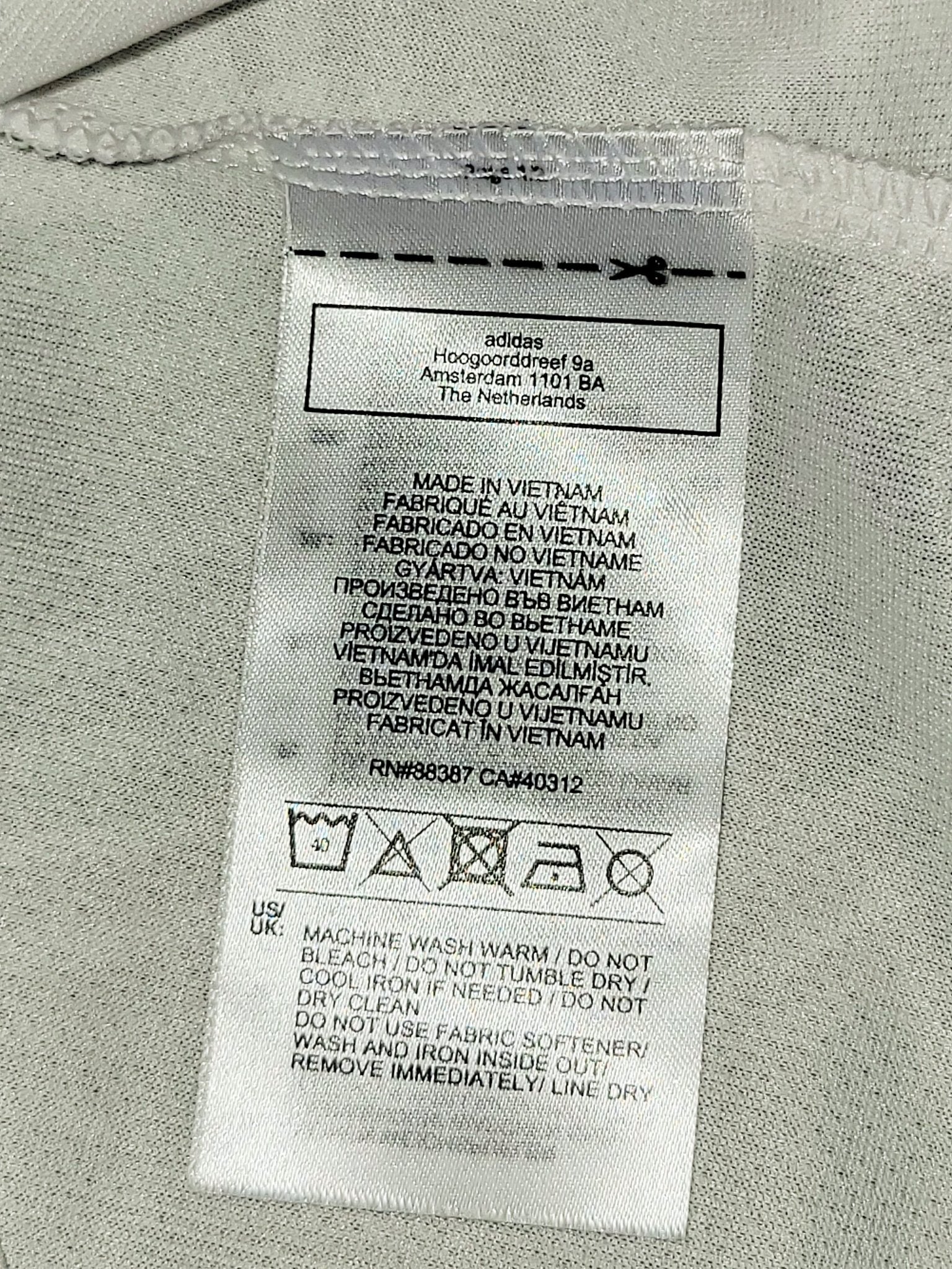 Kroos Real Madrid 2021 2022 UEFA FINAL Home Soccer Jersey Shirt XL SKU# GQ1359 Adidas