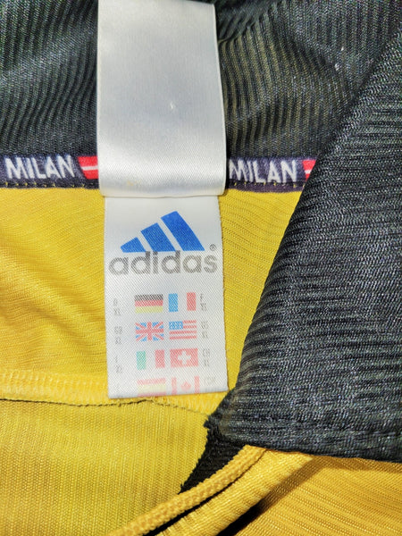 Maldini AC Milan Adidas 1999 2000 Fourth Gold CENTENARY Jersey Shirt Maglia XL Adidas