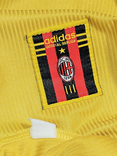 Maldini AC Milan Adidas 1999 2000 Fourth Gold CENTENARY Jersey Shirt Maglia XL Adidas