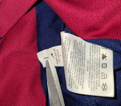 Messi Barcelona 2014 2015 TREBLE SEASON Jersey Shirt Camiseta L SKU# 618737-422 foreversoccerjerseys