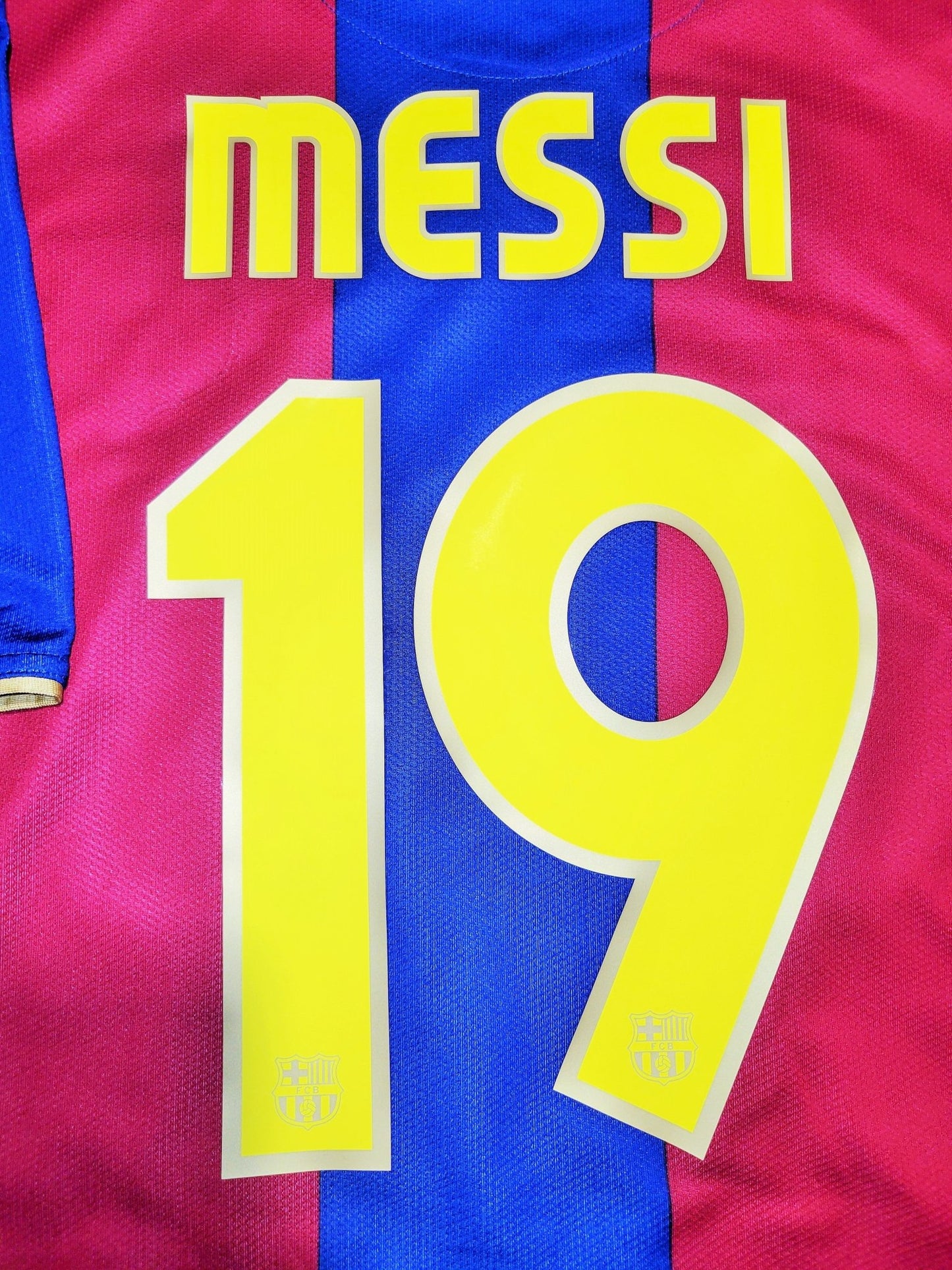 Messi Barcelona Anniversary Jersey 2007 2008 Shirt Camiseta Maglia XL SKU# 237741-655 Nike