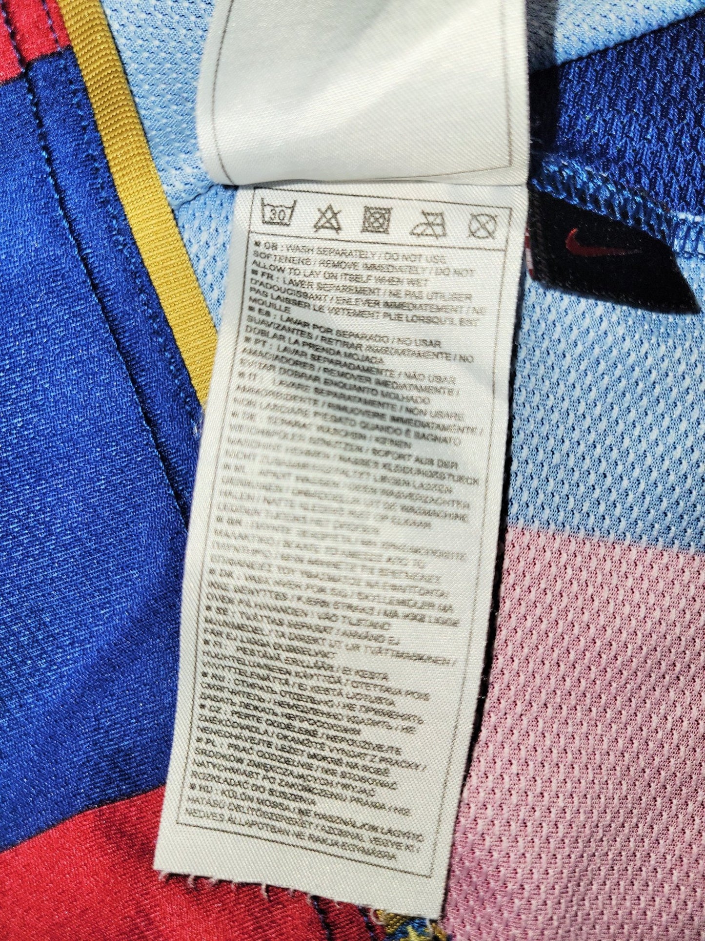 Messi Barcelona Anniversary Jersey 2007 2008 Shirt Camiseta Maglia XL SKU# 237741-655 Nike