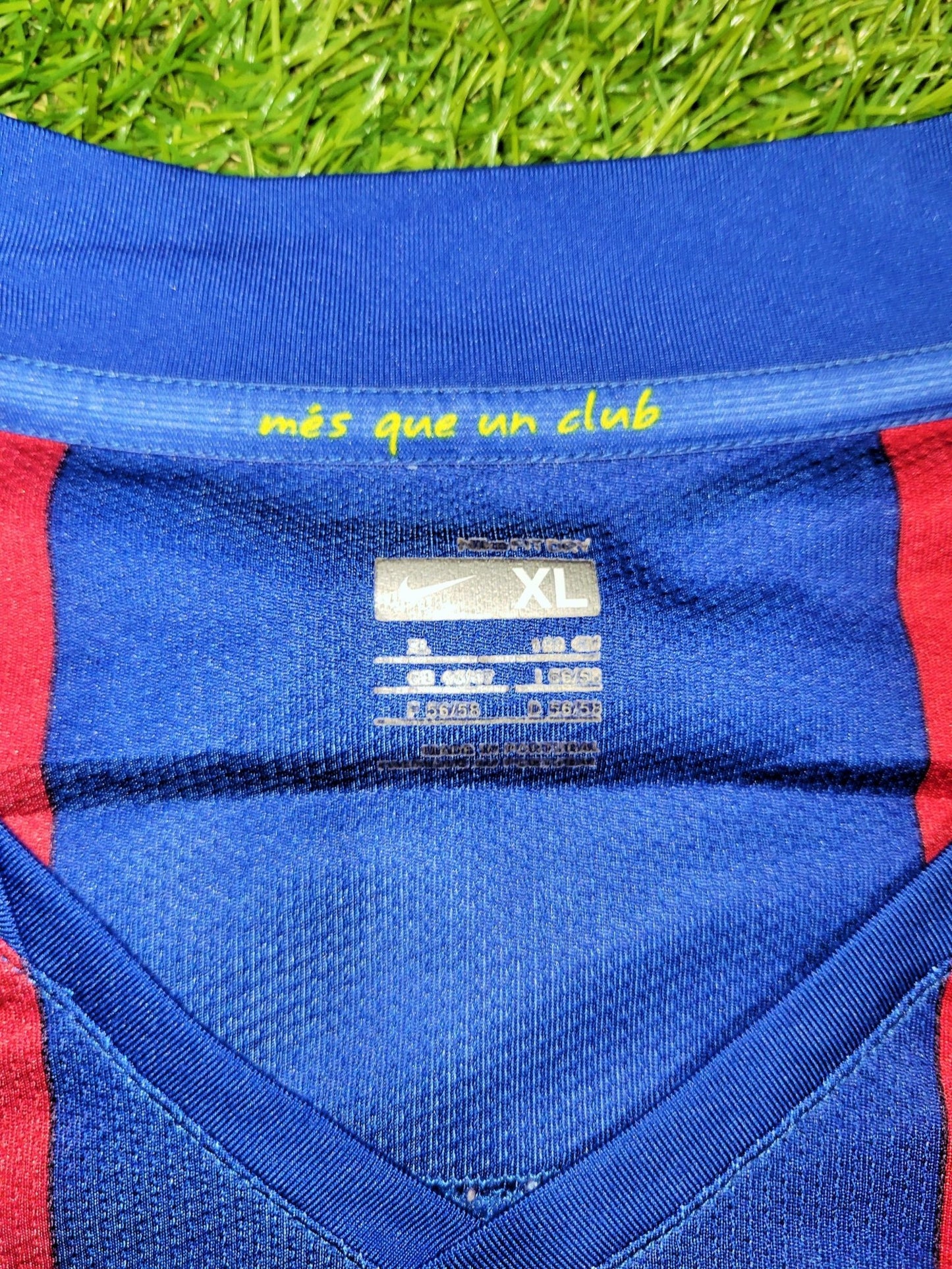 Messi Barcelona Anniversary Jersey 2007 2008 Shirt Camiseta Maglia XL SKU# 237741-655 Nike