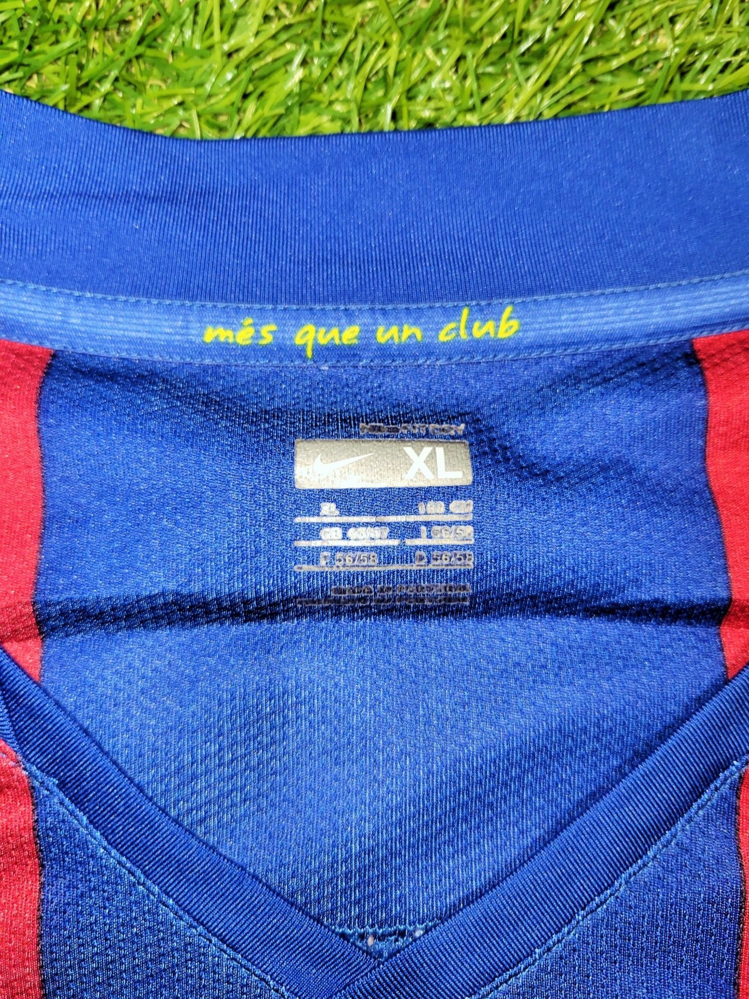 Messi Barcelona Anniversary Jersey 2007 2008 Shirt Camiseta Maglia XL SKU# 237741-655 Nike