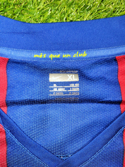Messi Barcelona Anniversary Jersey 2007 2008 Shirt Camiseta Maglia XL SKU# 237741-655 Nike