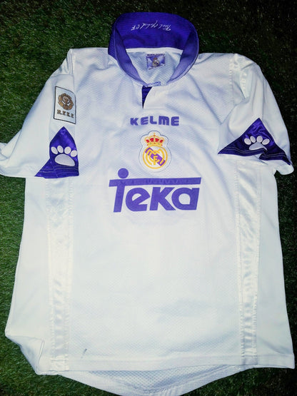 Mijatovic Real Madrid Kelme 1997 1998 Player Issue Jersey Camiseta Shirt M foreversoccerjerseys