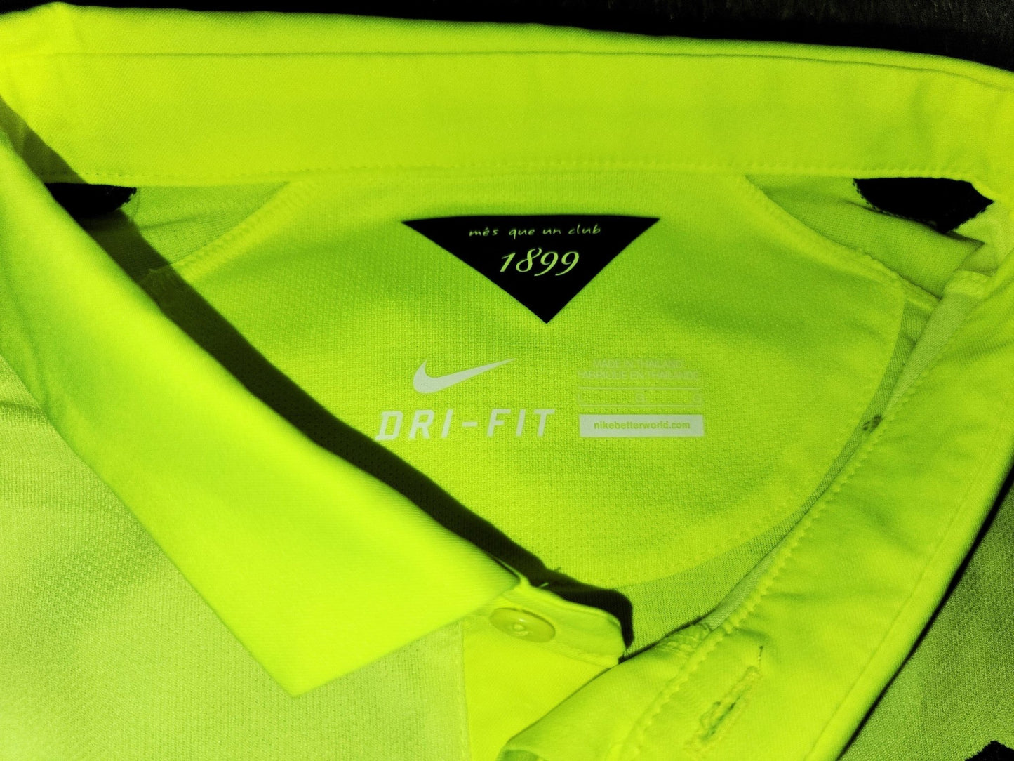 Neymar Barcelona 2014 2015 TREBLE SEASON UEFA Jersey Shirt Camiseta BNWT L SKU# 631192-711 foreversoccerjerseys