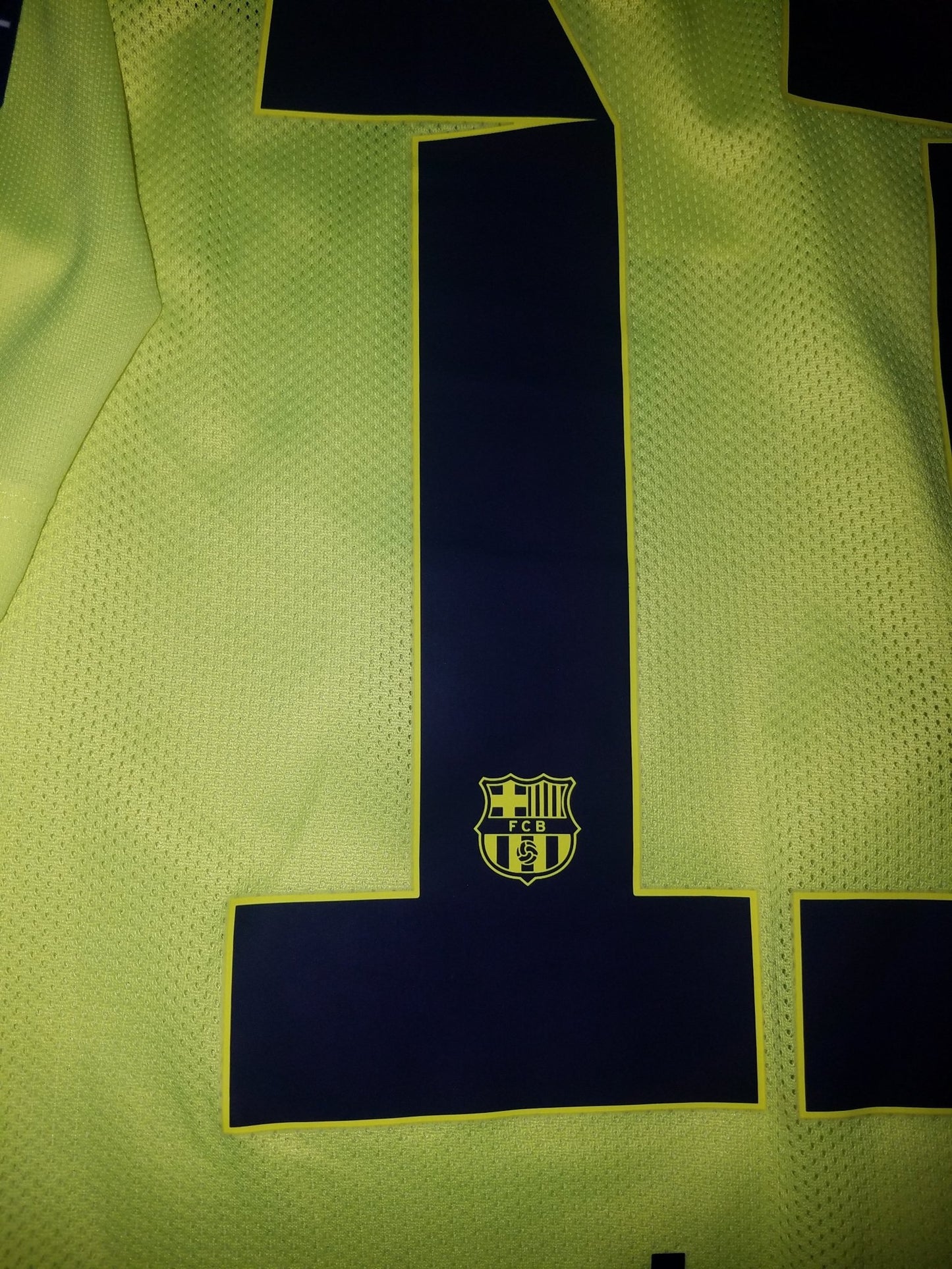 Neymar Barcelona 2014 2015 TREBLE SEASON UEFA PLAYER ISSUE Jersey Shirt Camiseta L foreversoccerjerseys