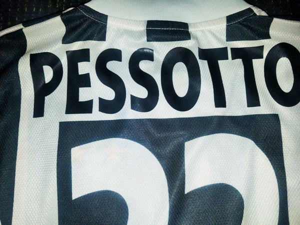 Pessotto Juventus MATCH WORN UEFA 1996 1997 Jersey Shirt Maglia XL - foreversoccerjerseys