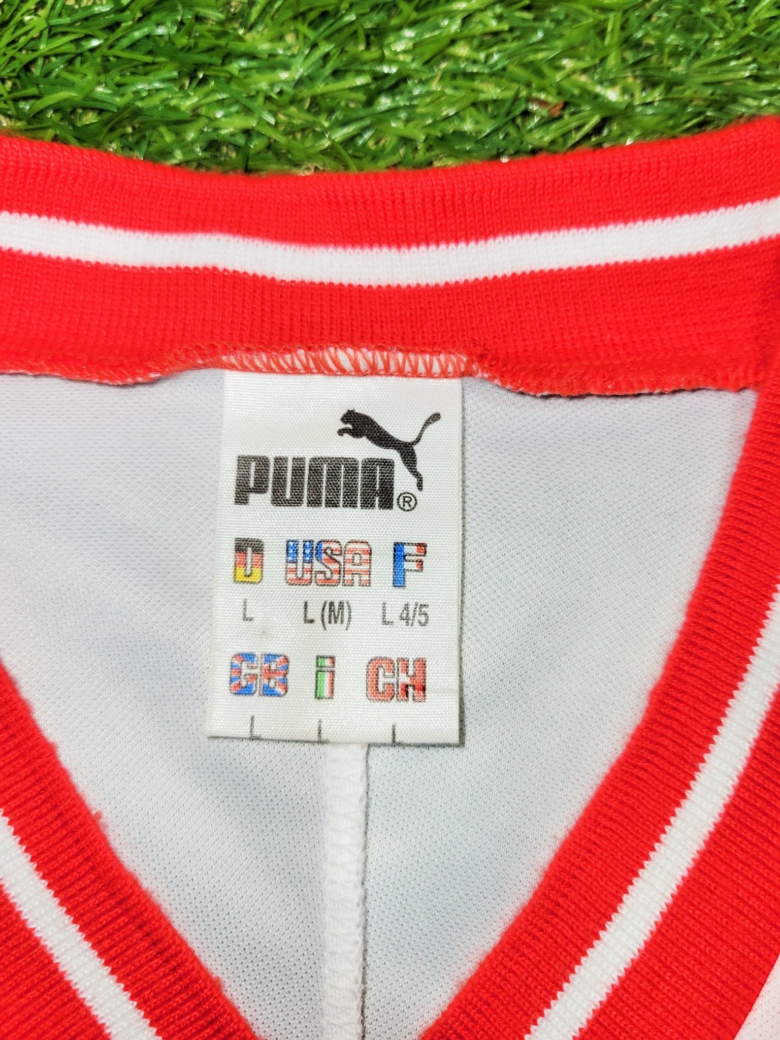 Poland Puma 1995 1996 Away Jersey Shirt Polen Trikot Polska Polski Piłka Nożna L Puma