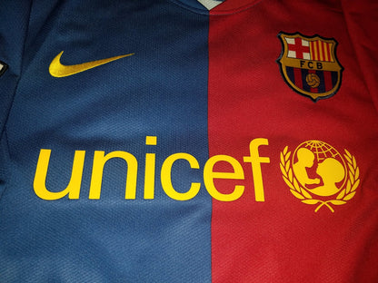 Puyol Barcelona TREBLE 2008 2009 Jersey Shirt Camiseta M 286784-655 foreversoccerjerseys