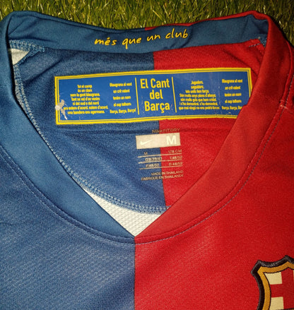 Puyol Barcelona TREBLE 2008 2009 Jersey Shirt Camiseta M 286784-655 foreversoccerjerseys