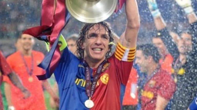 Puyol Barcelona TREBLE 2008 2009 Jersey Shirt Camiseta M 286784-655 foreversoccerjerseys