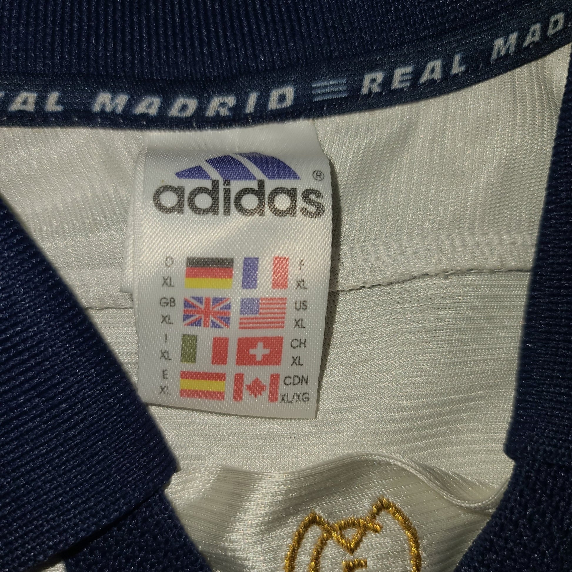 Redondo Real Madrid Home 1999 2000 UEFA Jersey Shirt Camiseta XL foreversoccerjerseys