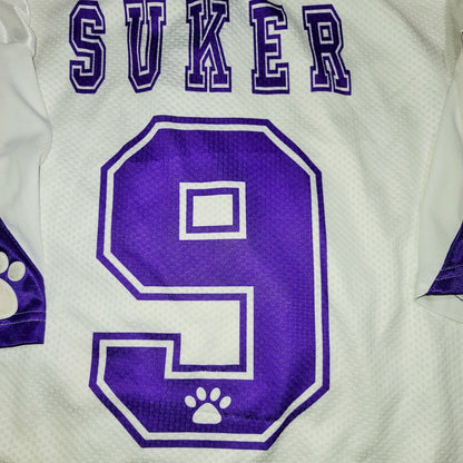 Suker Real Madrid Kelme 1997 1998 PLAYER ISSUE Jersey Camiseta Shirt M foreversoccerjerseys