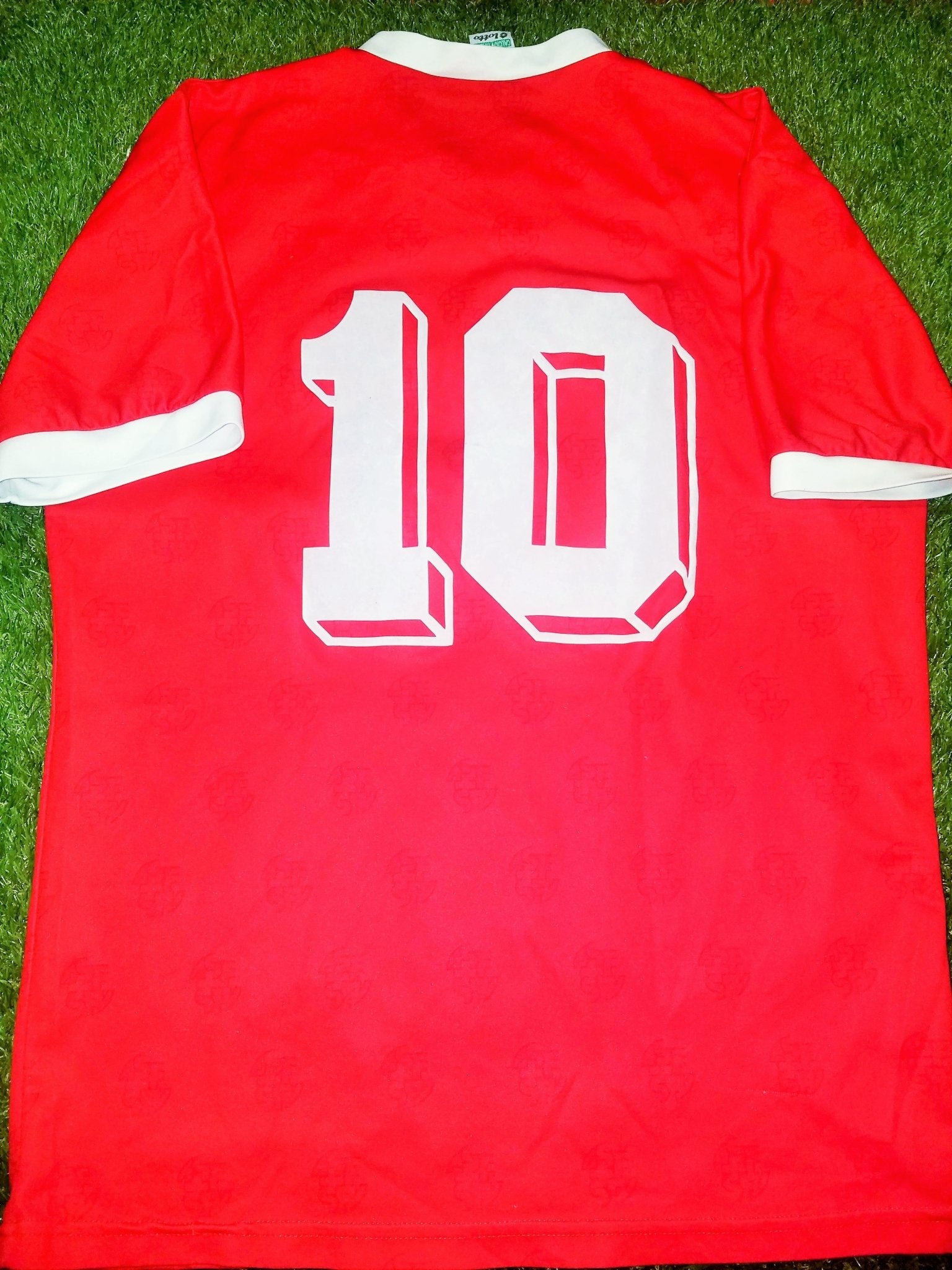 Switzerland Swiss 1994 WORLD CUP Lotto Jersey Maglia Shirt L foreversoccerjerseys