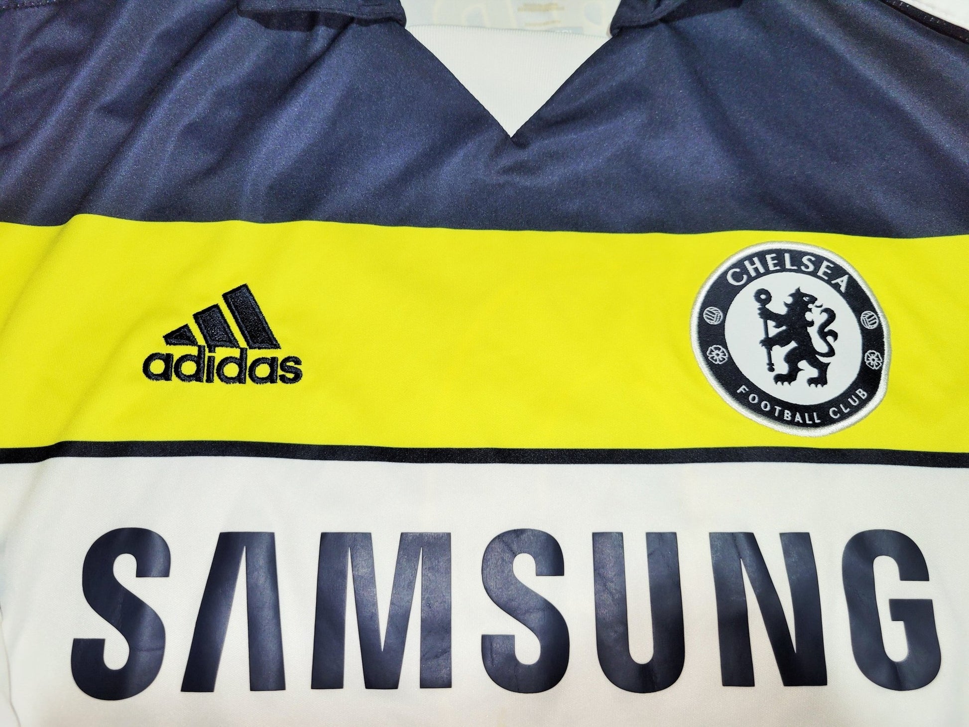 Torres Chelsea DEBUT 2011 2012 Third Soccer Jersey Shirt L SKU# O58740 Adidas