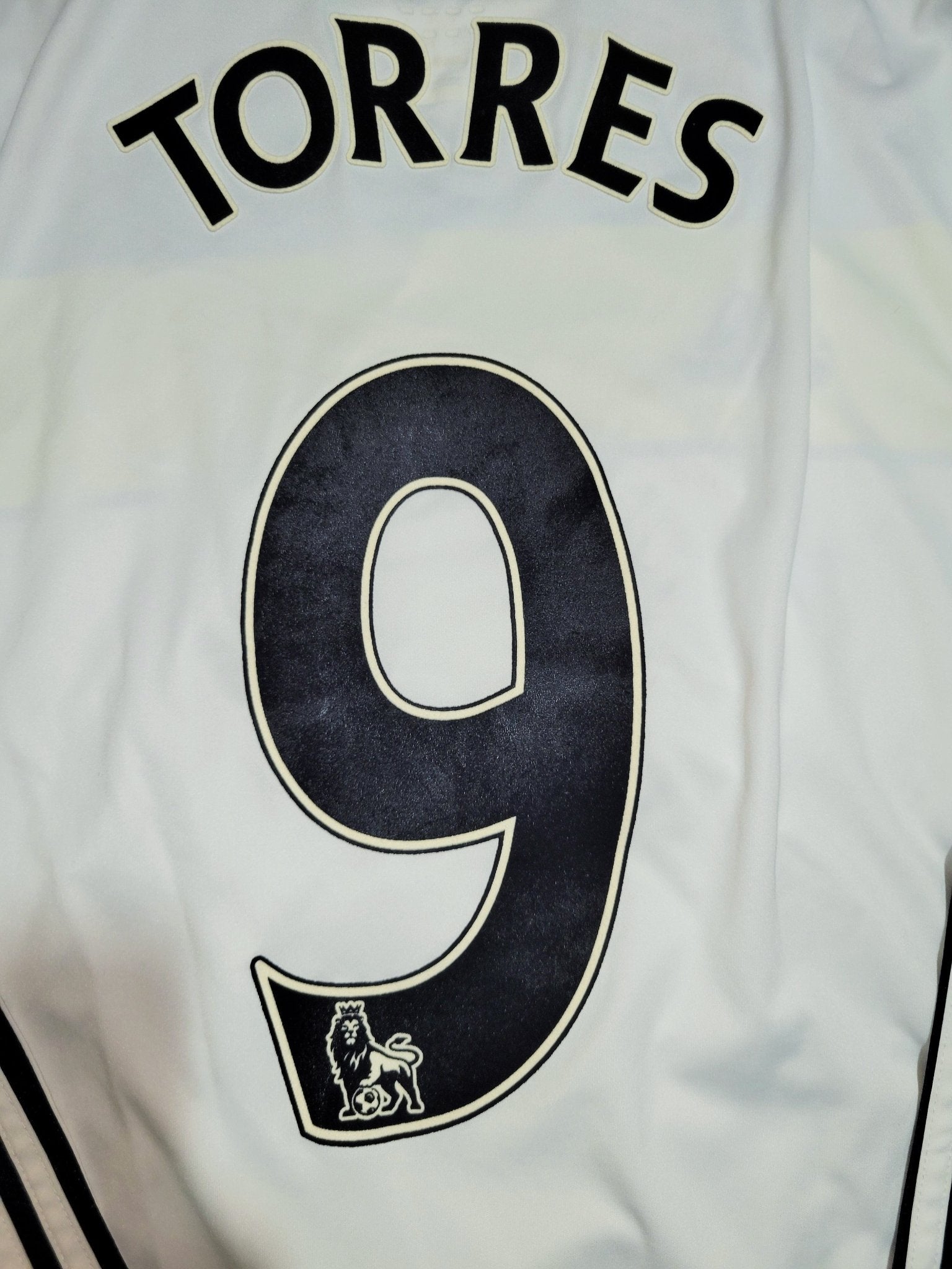 Torres Chelsea DEBUT 2011 2012 Third Soccer Jersey Shirt L SKU# O58740 Adidas