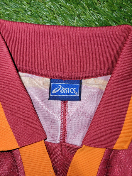 Totti As Roma Asics 1995 1996 Home Soccer Jersey Maglia Shirt M Asics