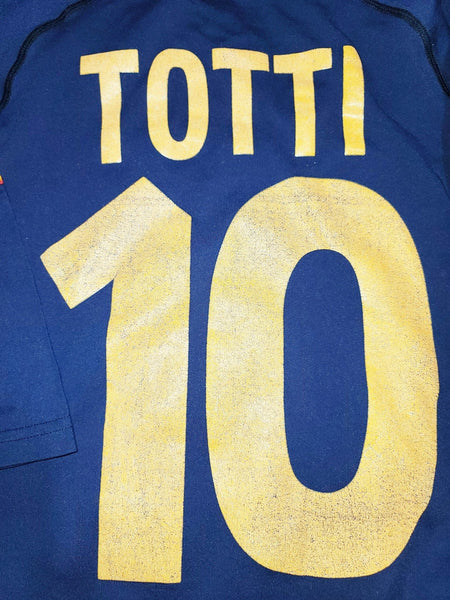 Totti As Roma Kappa 2000 2001 Jersey Maglia Shirt L foreversoccerjerseys