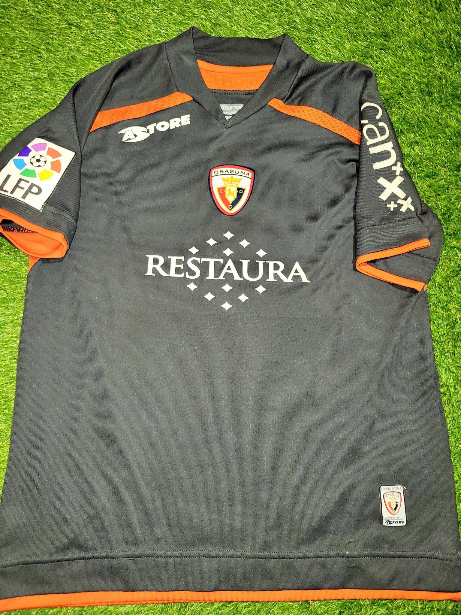 Vela Osasuna Astore 2007 2008 Away Soccer Jersey Shirt M Astore