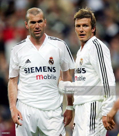 Zidane Real Madrid PLAYER ISSUE 2004 2005 Jersey Camiseta Shirt M - foreversoccerjerseys